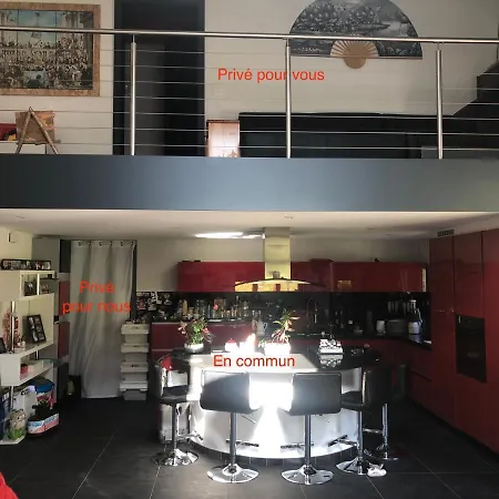 Séjour chez l'habitant étage Indépendant